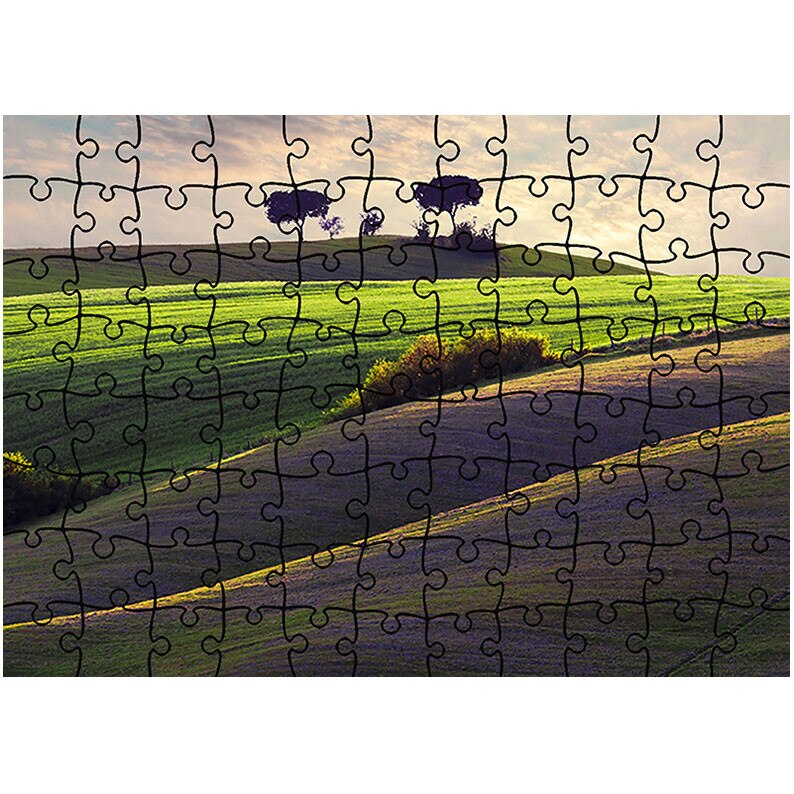 Puzzle Heartwork 96 piese, Campiute, Peisaje, Latime 40,5 cm x Inaltime 28,7 cm