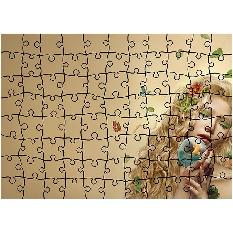 Puzzle Heartwork 96 piese, Zeita primaverii, Peisaje, Latime 40,5 cm x Inaltime 28,7 cm