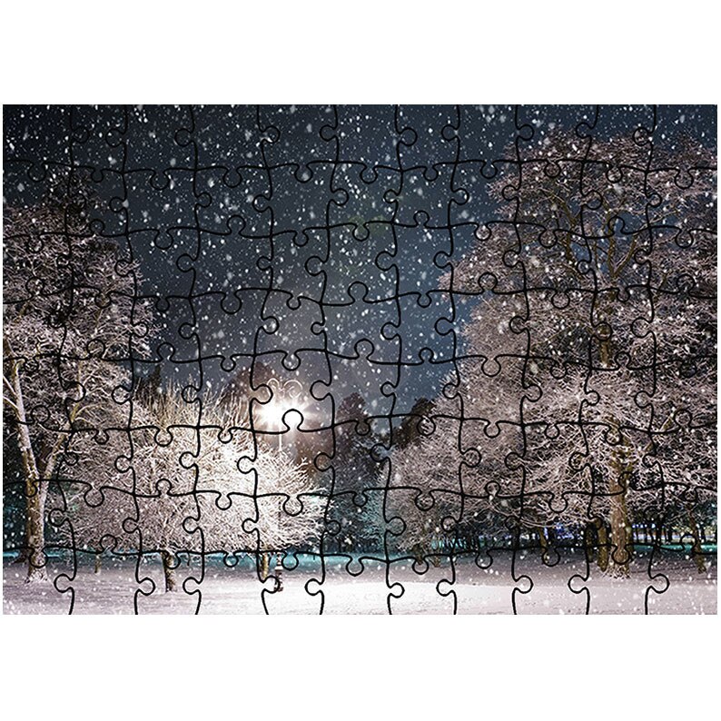Puzzle Heartwork 96 piese, Cer plin de stele, Peisaje, Latime 40,5 cm x Inaltime 28,7 cm