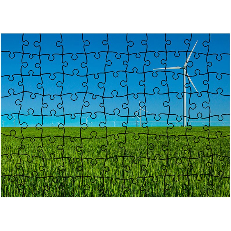 Puzzle Heartwork 96 piese, Eoliana, Peisaje, Latime 40,5 cm x Inaltime 28,7 cm