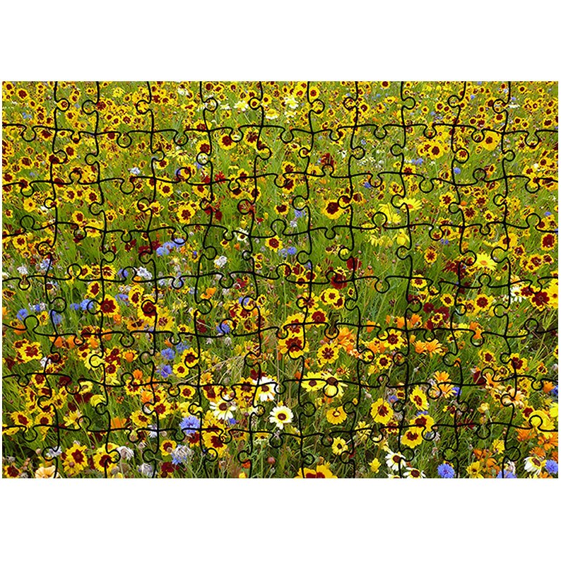 Puzzle Heartwork 96 piese, Stropi de culoare, Peisaje, Latime 40,5 cm x Inaltime 28,7 cm