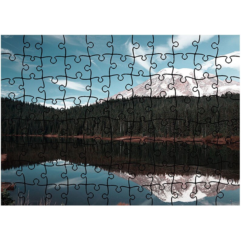 Puzzle Heartwork 96 piese, Creasta de munte, Peisaje, Latime 40,5 cm x Inaltime 28,7 cm