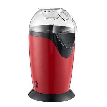 Aparat de facut popcorn SOKANY 288, 1200 W, Rosu/Negru Aparat de facut popcorn SOKANY 288, 1200 W, Rosu/Negru