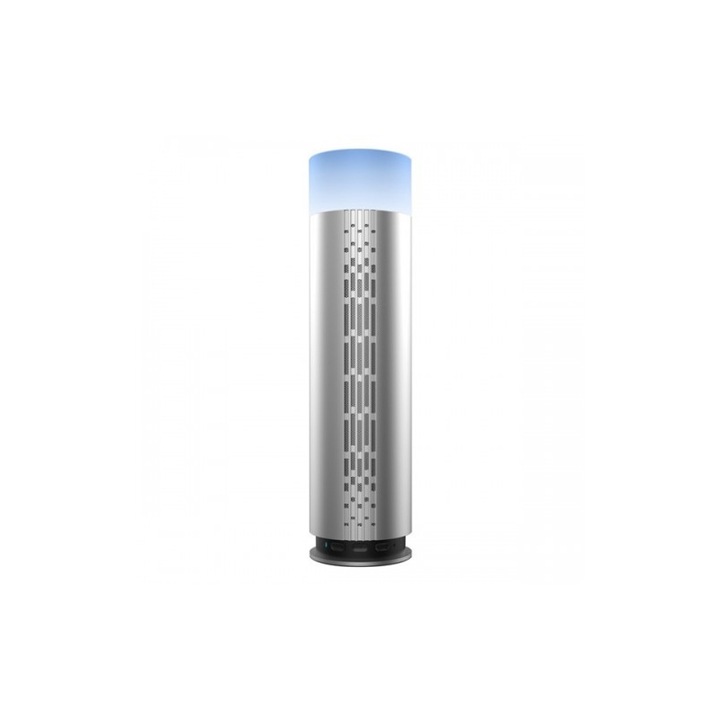 Boxa portabila Bluetooth cu lumini LED Argintiu