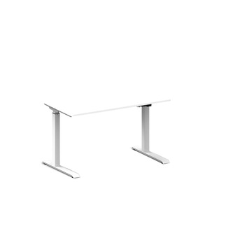 Birou reglabil electric pe inaltime TerrA6 White -2 Motoare - Cadrul Alb - Blat Alb 137 x 67 cm x2.5 cm grosime, diametru picior 90*60 mm Birou reglabil electric pe inaltime TerrA6 White -2 Motoare - Cadrul Alb - Blat Alb 137 x 67 cm x2.5 cm grosime, diametru picior 90*60 mm