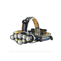lanterna de cap cu 8 led-uri impermeabila reflection vision 13000 lm lumina albrosie ideala camping ciclism pescuit alergat imagen 22_0_
0
