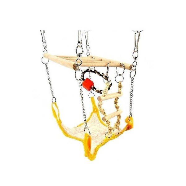 Ansamblu de joaca pentru rozatoare mici Trixie, 17 x 22 cm Portocaliu