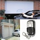 Set de doua telecomenzi programabile pentru usi de garaj, Kosiil®, 433mhz, Negru