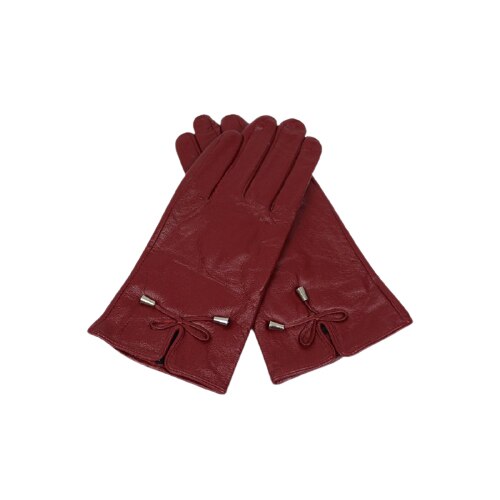 Manusi din piele naturala, Hassion, MD08 Rosu, S/M