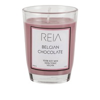 Lumanare Parfumata din ceara de soia, cu ciocolata belgiana, REIA