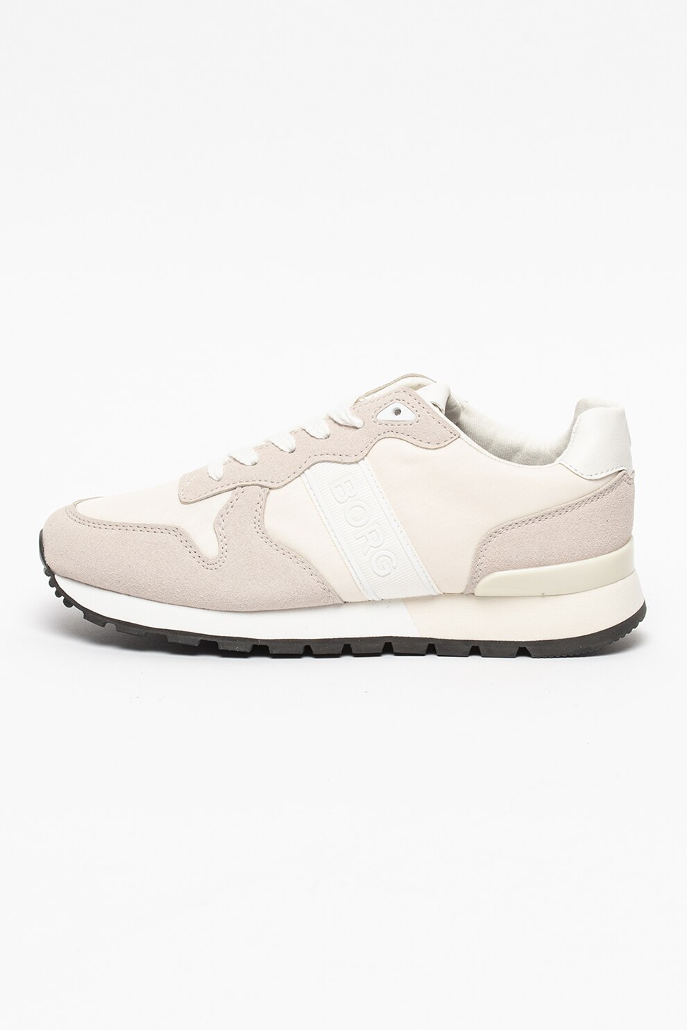 Björn Borg, Pantofi sport low-top cu garnituri de piele intoarsa sintetica R455