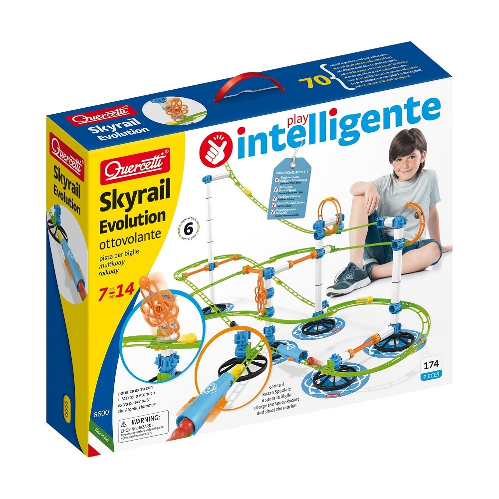Set de constructie Quercetti Skyrail Evolution Multiway Rollway