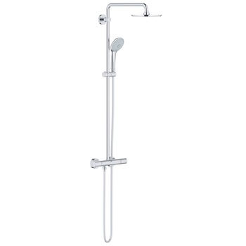 Sistem de dus Grohe Euphoria 210 26383000, 1/2'', aparent, termostat, 210 mm, crom Sistem de dus Grohe Euphoria 210 26383000, 1/2'', aparent, termostat, 210 mm, crom