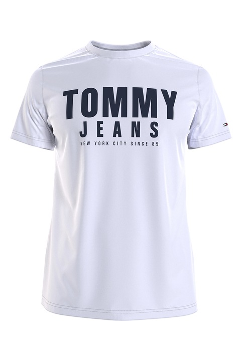 Tommy Jeans, Organikuspamut póló nagy logómintával '', Fehér, XL