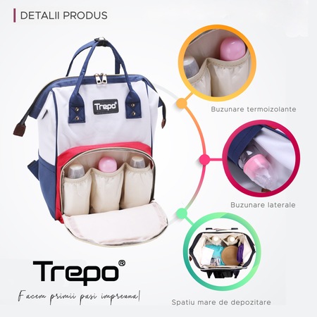 cast driver melody Geanta / Rucsac Trepo®, pentru Mamici Copii si Bebelusi, Ghiozdan  Multifunctional de Mana / Umar si Manerul Caruciorului Multicolor - eMAG.ro