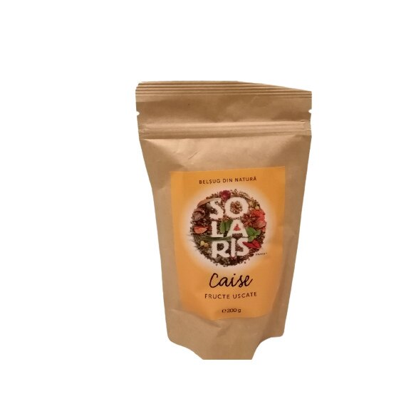 Fructe uscate - Caise, 200g , Solaris