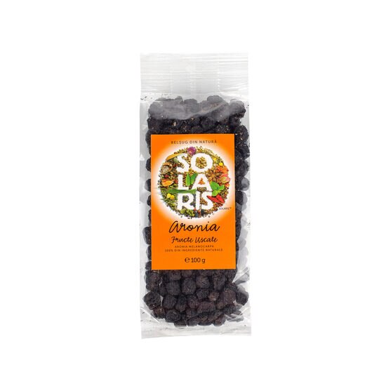 Fructe uscate - Aronia, 100g , Solaris