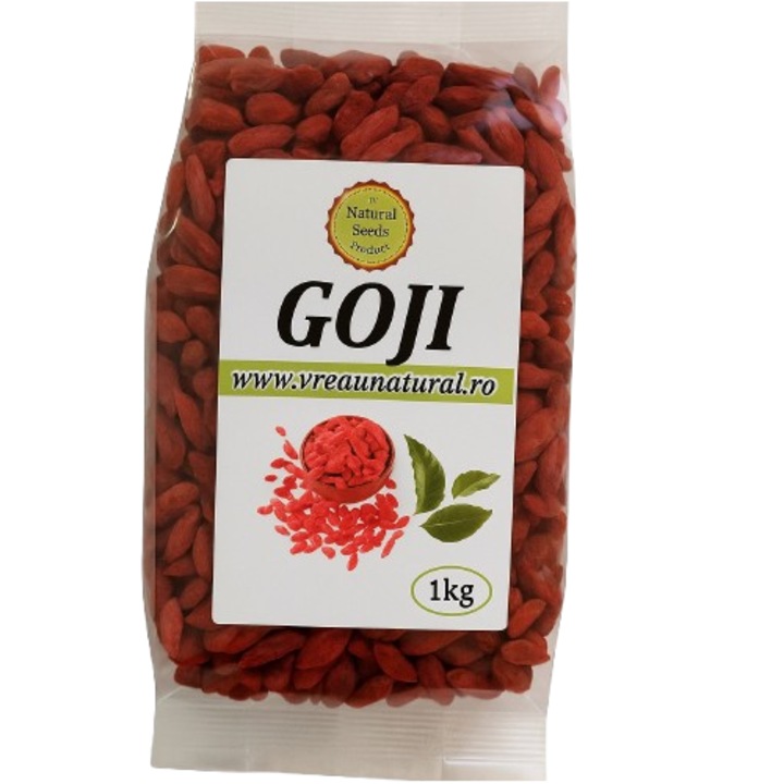 Goji fructe uscate 1Kg, Natural Seeds Product