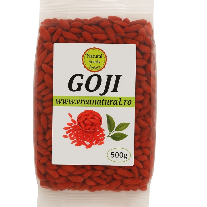 Goji fructe uscate 500g, Natural Seeds Product