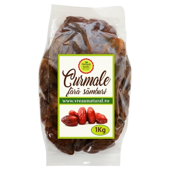 Curmale fara samburi 1Kg, Natural Seeds Product