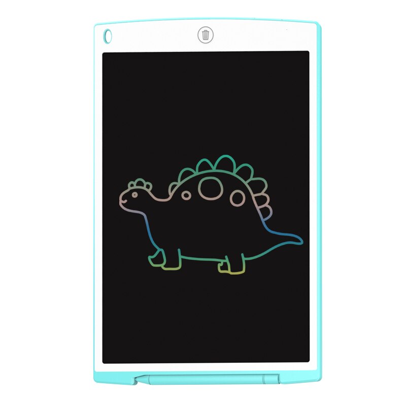 Tableta LCD Pyramid®, 12 inch, scris si desenat pentru copii, cu o singura culoare de desen, albastru, H12S