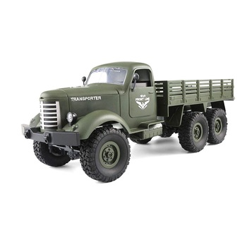 Camion RC cu telecomanda U.S. Militar Truck 6WD 1:16 RTR Camion RC cu telecomanda U.S. Militar Truck 6WD 1:16 RTR