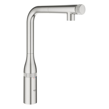 Baterie de bucatarie Grohe Essence Smartcontrol 31615DC0, 3/8', dus extractabil, push & turn, supersteel Baterie de bucatarie Grohe Essence Smartcontrol 31615DC0, 3/8', dus extractabil, push & turn, supersteel