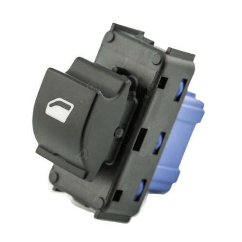 Buton comutator comanda actionare geam electric Peugeot 301 Citroen C-Elysee stanga 6 pini albastru 96766662ZD