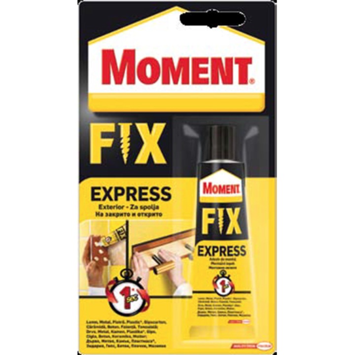 Adeziv montaj lipire instantanee Moment ExpressFix, 75 g