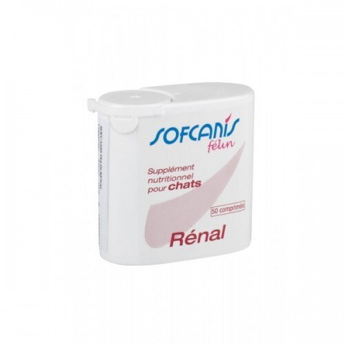 Хранителна добавка за котки Sofcanis Felin Renal, 50 капсули - eMAG.bg
