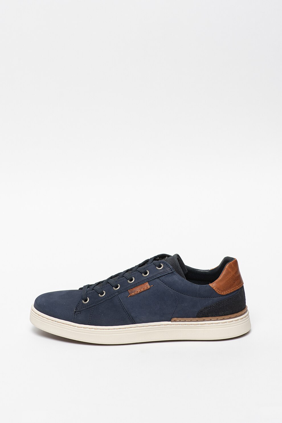 Bullboxer, Pantofi sport din piele cu insertii din piele intoarsa