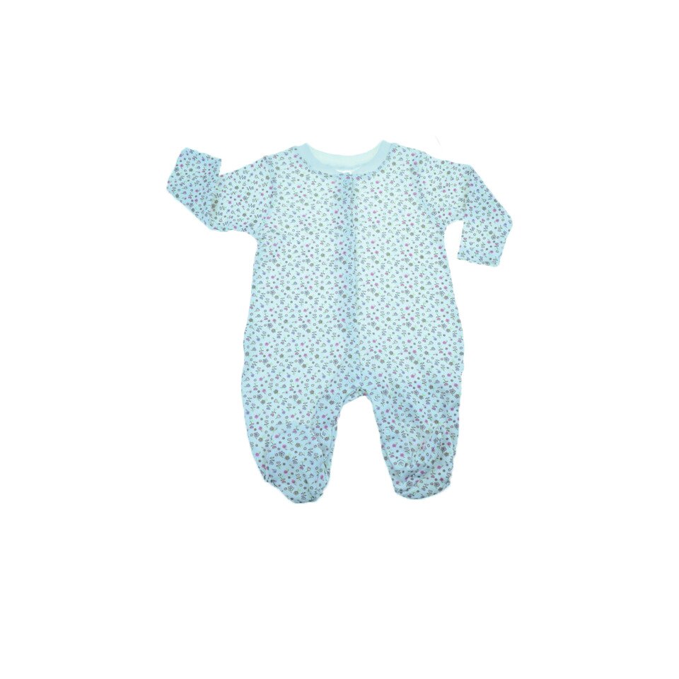 Salopeta cu maneca lunga pentru fete NN 60466-1, Alb, 50 cm