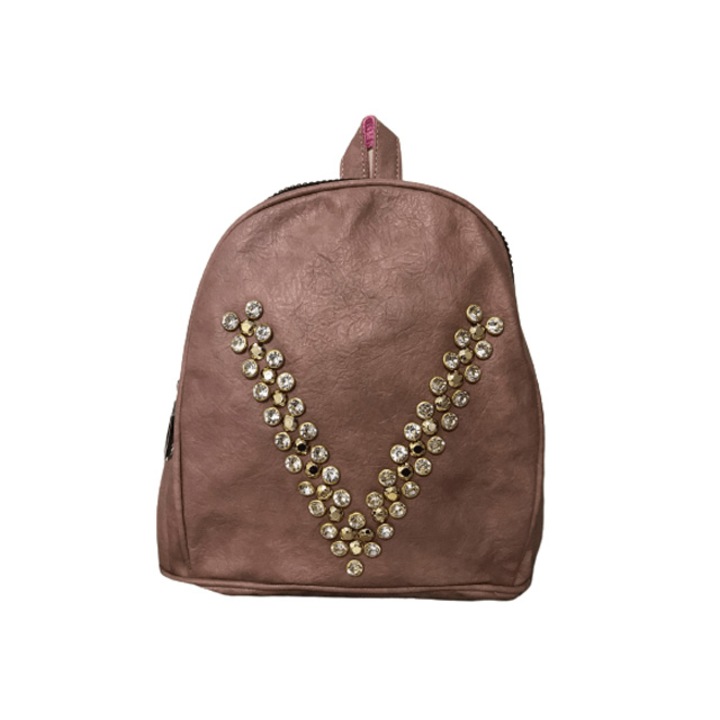 Rucsac Poisson Nude, Piele ecologica, 27x29x12