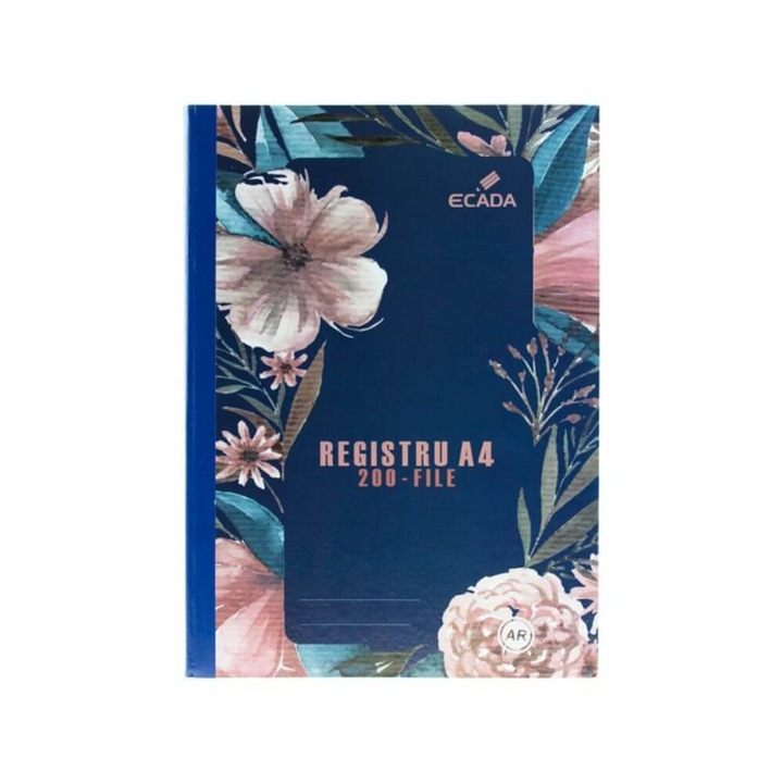 Ecada jegyzetfüzet, A4, 200 ív, diktálás, varrott kötés, 60 g/m²