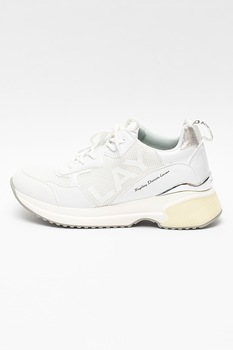 Replay, Pantofi sport din piele ecologica si material textil Kingsville Replay, Pantofi sport din piele ecologica si material textil Kingsville