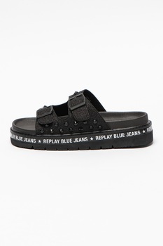 Replay, Papuci wedge cu tinte Hackberry Replay, Papuci wedge cu tinte Hackberry