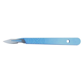 Bisturiu chirurgical cu maner de plastic Paramount nr 23, cutie cu 10 buc Bisturiu chirurgical cu maner de plastic Paramount nr 23, cutie cu 10 buc