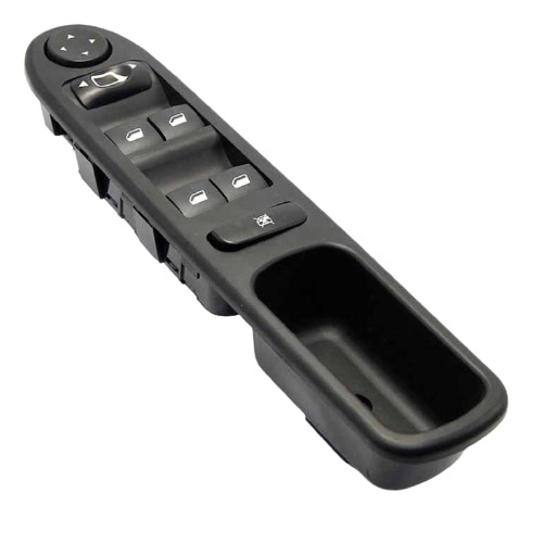 Bloc comutator comanda butoane actionare geamuri + oglinzi electrice Peugeot 307 model nou 9 pini