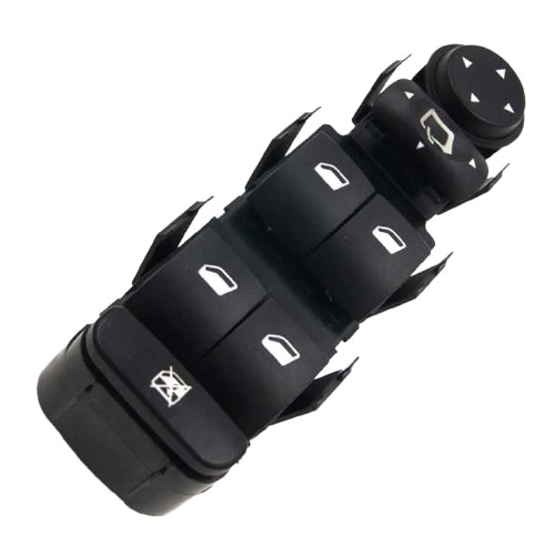 Bloc comutator butoane comanda actionare geamuri + oglinzi electrice Peugeot 307 807 Citroen C5 C8 stanga 9 pini 6554.HQ 96332289ZF