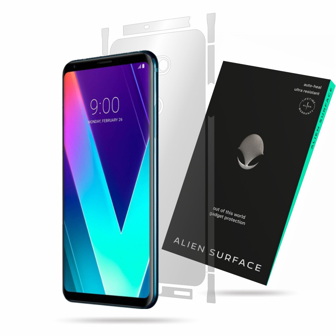 Folie Alien Surface, LG V30S ThinQ, protectie spate, laterale