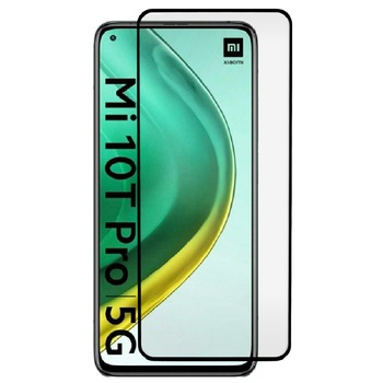 Folie de Sticla 5D Glass Full Glue Xiaomi Mi 10T 5G, Negru Folie de Sticla 5D Glass Full Glue Xiaomi Mi 10T 5G, Negru