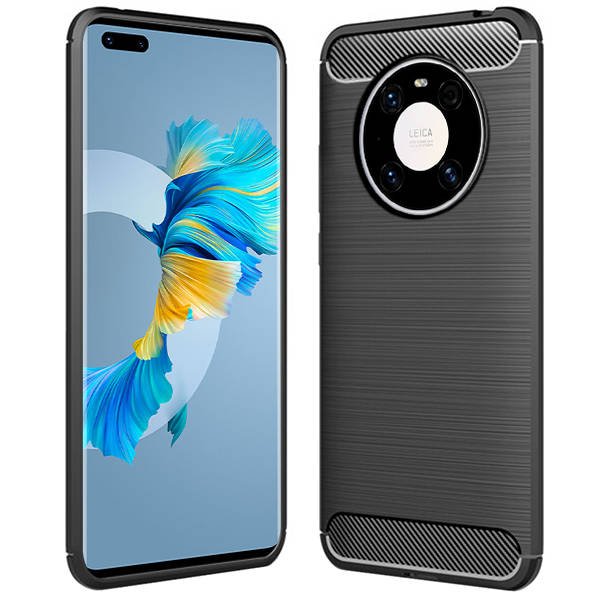 Husa Huawei Mate 40 Pro TPU Carbon Black