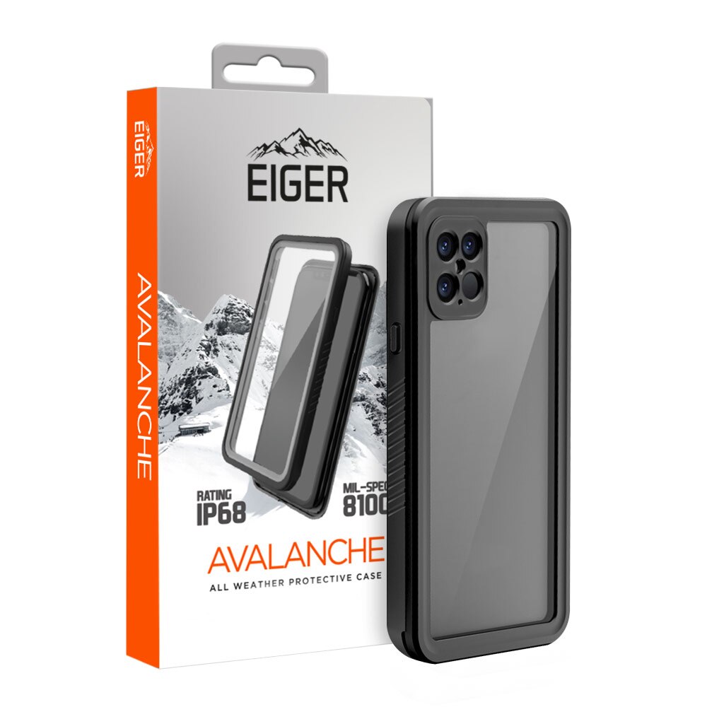 Husa Eiger Avalanche iPhone 12 Pro Max, Black