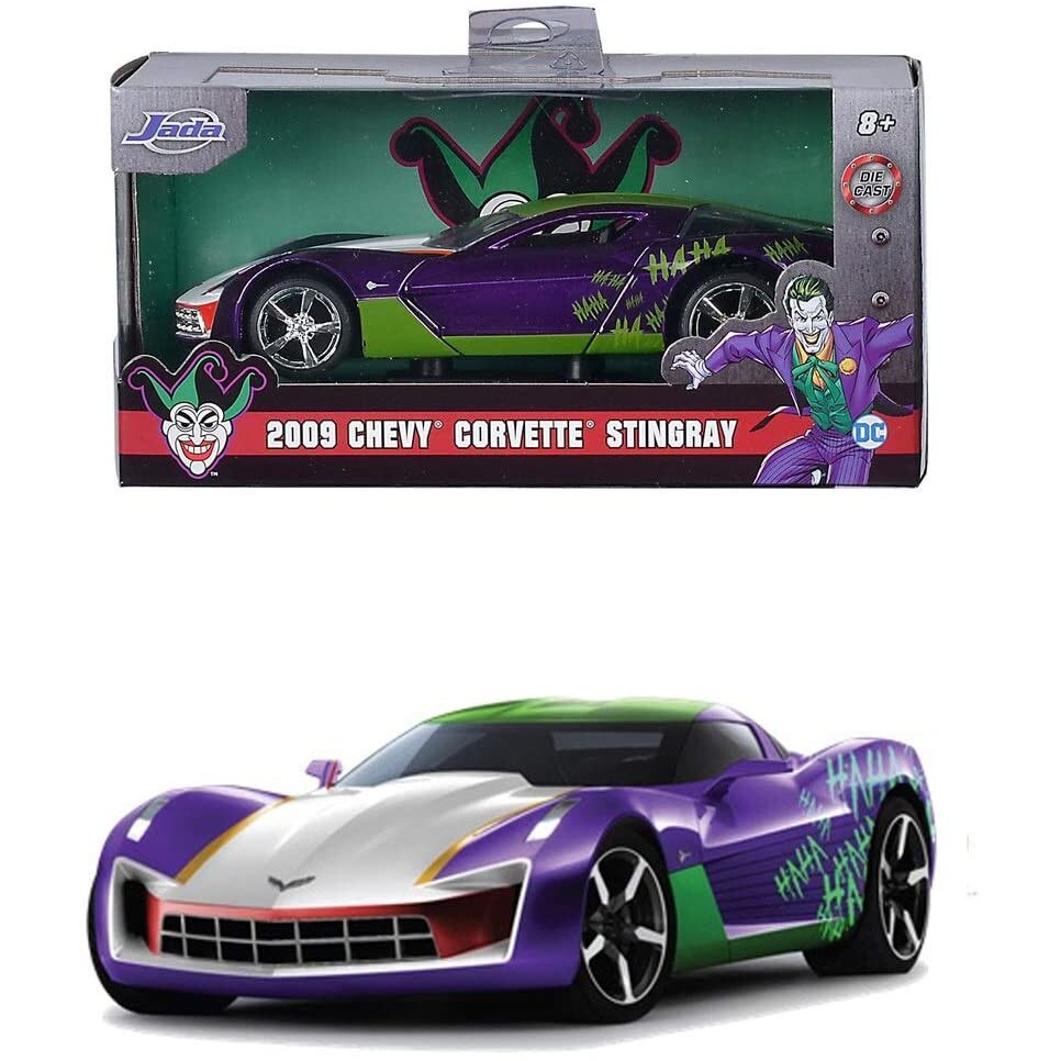 Masinuta metalica JOKER 2009 CHEVY CORVETTE STINGRAY scara 1 la 32