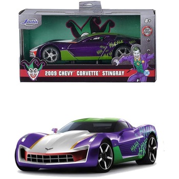 Masinuta metalica JOKER 2009 CHEVY CORVETTE STINGRAY scara 1 la 32 Masinuta metalica JOKER 2009 CHEVY CORVETTE STINGRAY scara 1 la 32