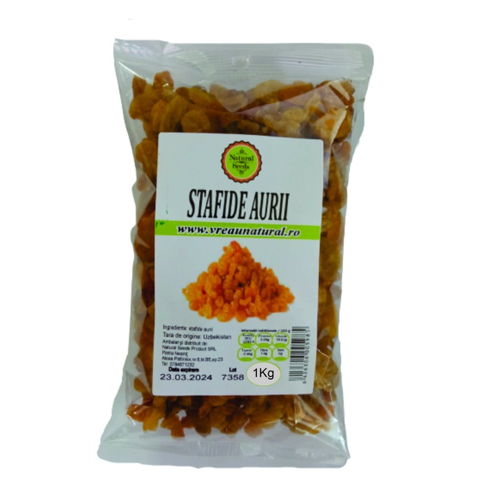Natural Seeds Product Arany mazsola, 1 kg