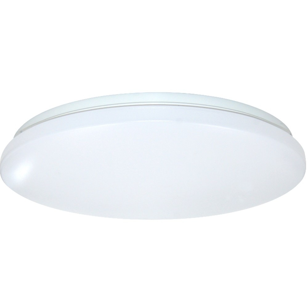 Plafoniera Slim Milky 12W, Ø255 mm, 6500K, lumina rece rotunda