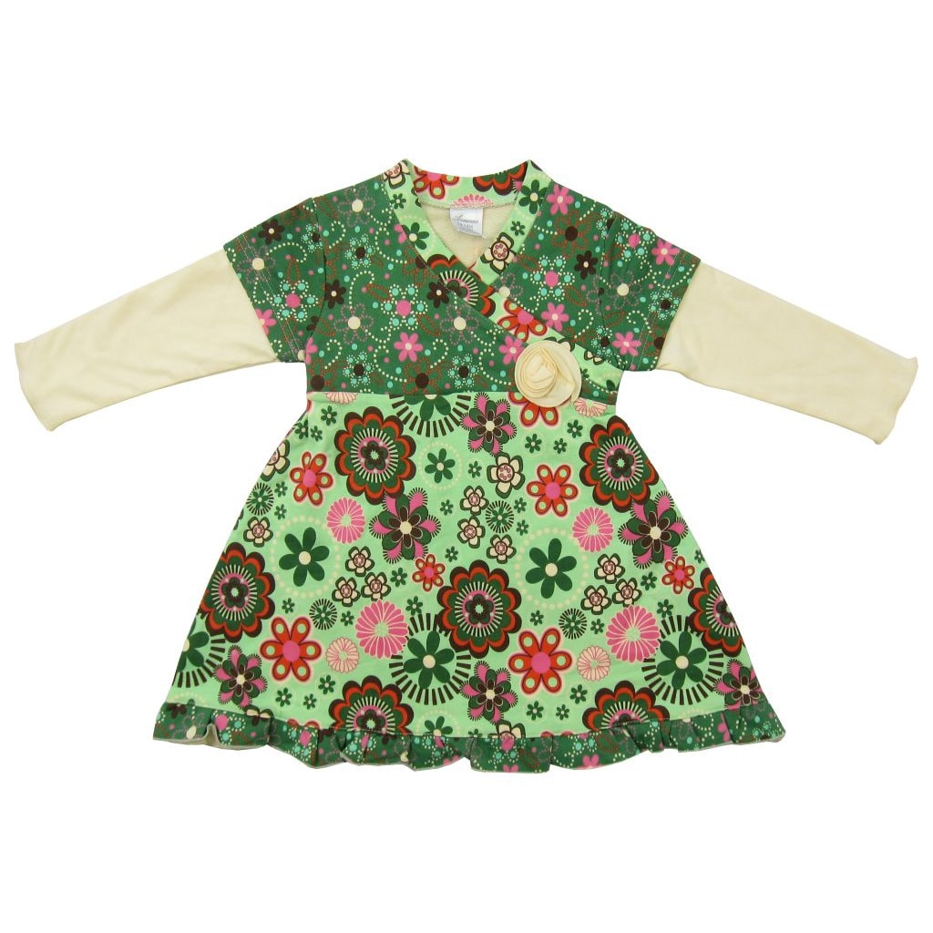 Rochie S26291 Primii Pasi, Verde