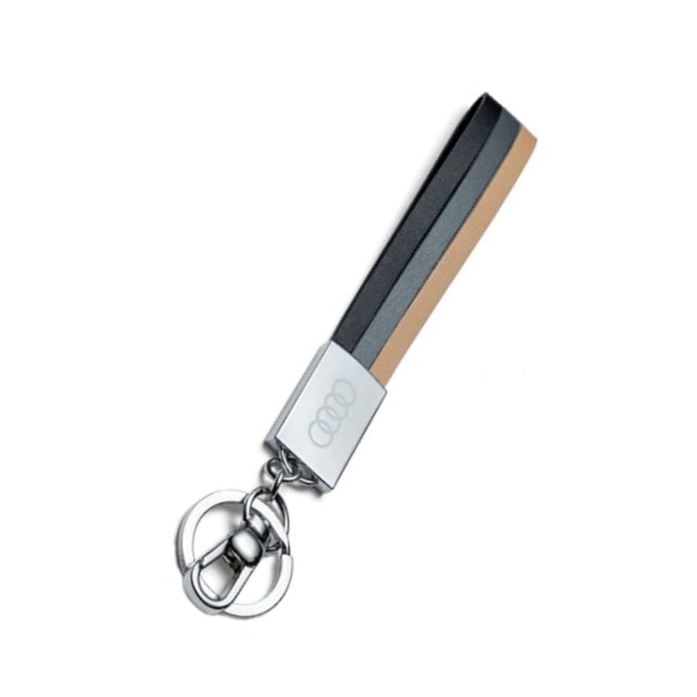 Breloc Heritage Audi din Piele, Multicolor