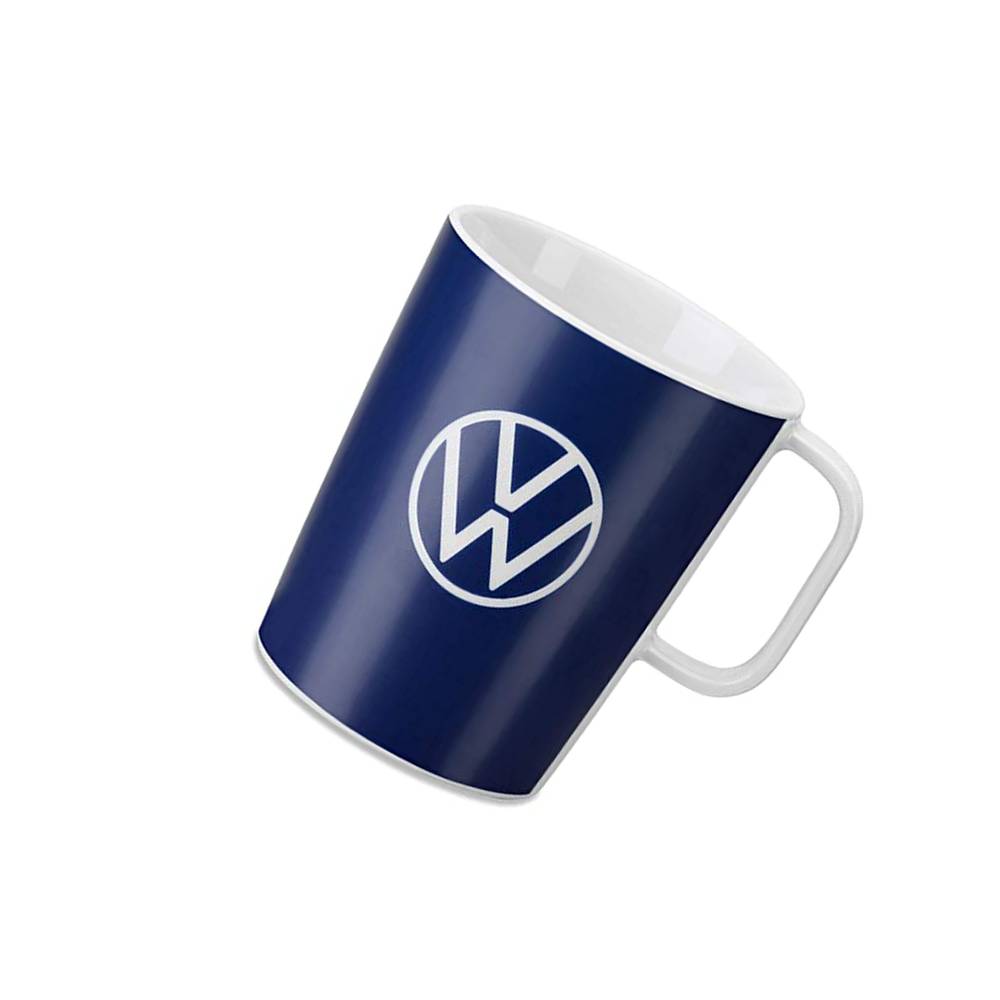 Cana Portelanata Volkswagen 300 ml Colectie Noua,Albastru